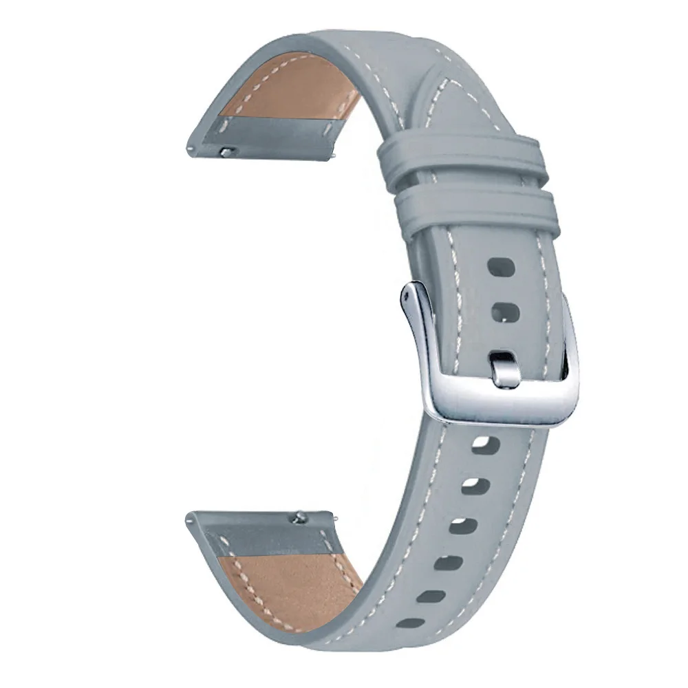 New Genuine Leather Watch Bands For Samsung Galaxy Watch3 41 45mm Replacement band For Galaxy Watch 46mm Wrist strap accessories