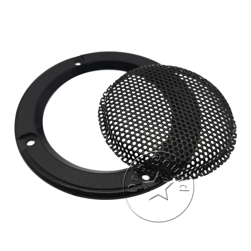 For 2 Inch Speaker Grill Cover Car Audio Tweeter Conversion Net Decorative Circle Metal Mesh Grille Protection