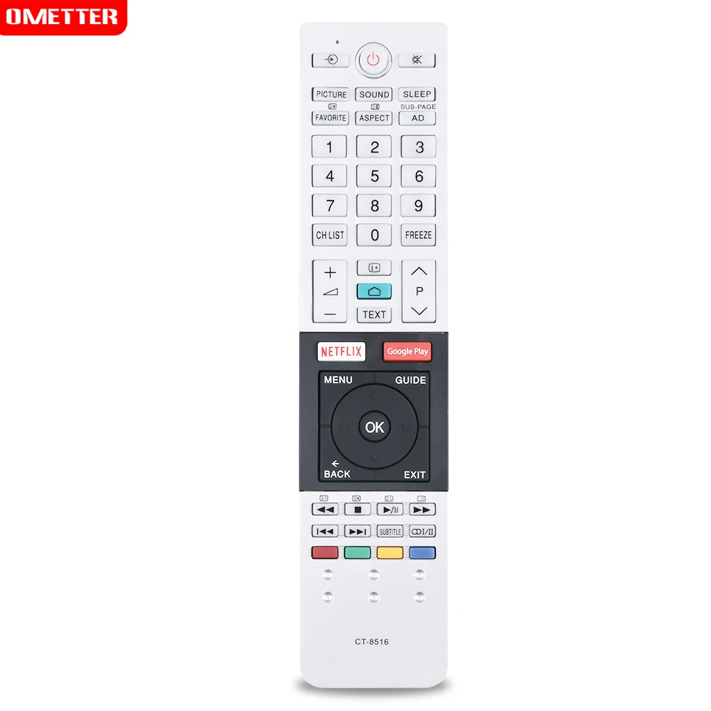 Nadaje się do Toshiba telewizor z dostępem do kanałów 3D pilot zdalnego sterowania CT-8516 oryginalny model 49U7750VE 55u7750 65u7750vn 75u7750