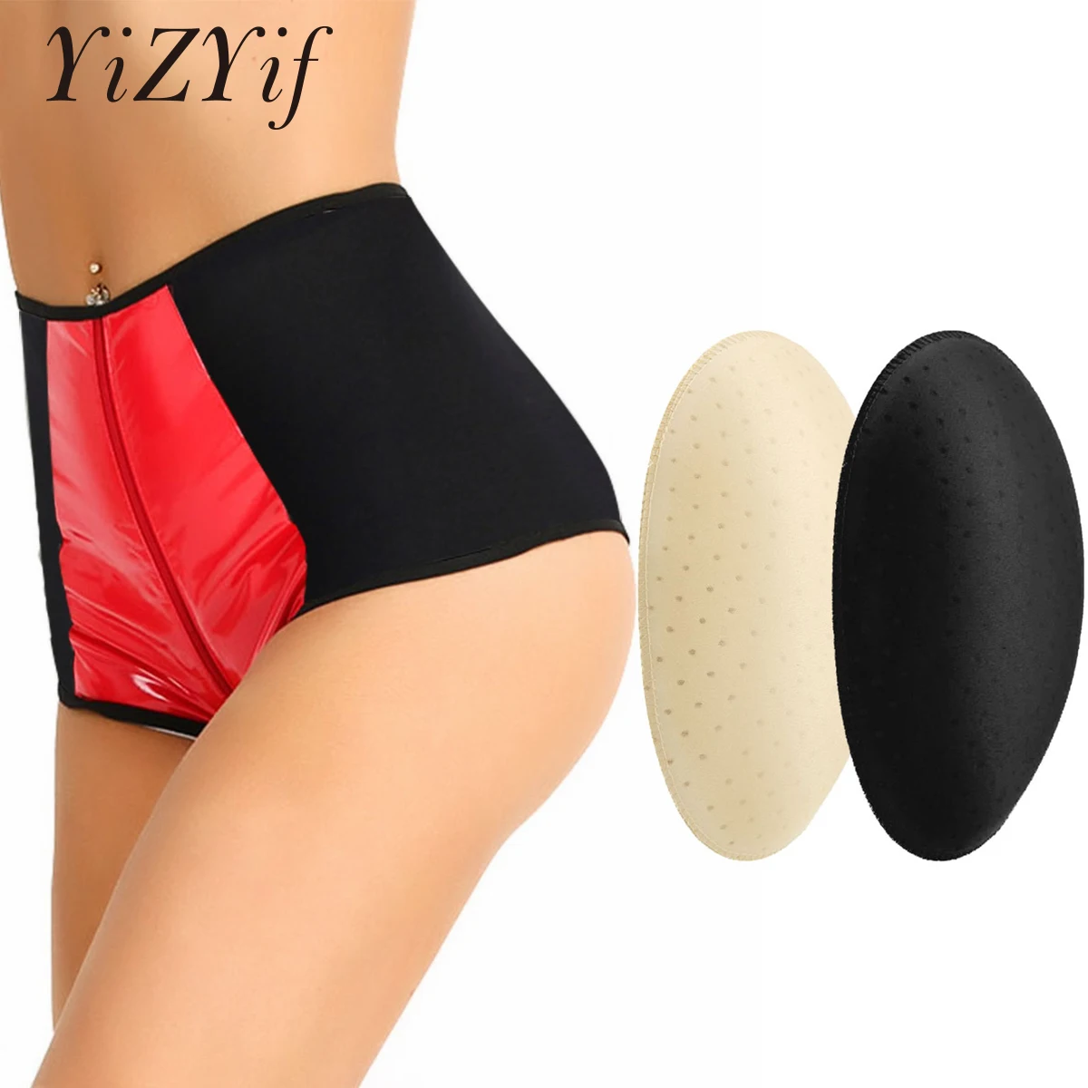1Pair Breathable Reusable Enhancing Lifter Contour Buttock Shaper Men Women Hip Butt Thigh Padded Soft Resilient Sponge Foam Pad