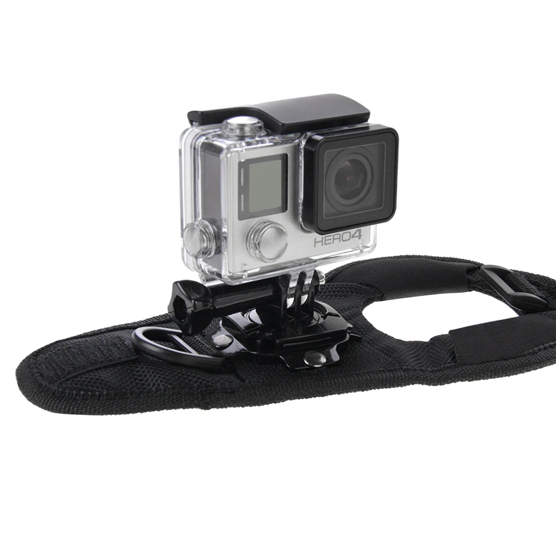 حزام Puluz-palm يدعم لـ gopro, دوران 360 درجة ، للبطل 9 أسود/hero8 أسود/hero7/جلسة عرض/4 جلسات/3 +