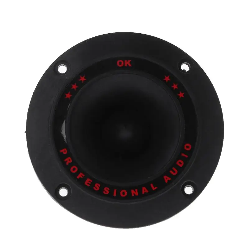 2PCS Piezoelectric Tweeter 3" Audio Speaker Treble Ceramic Piezo Loudspeaker PA/DJ Tweeters Replacement Home Subwoofer Stage