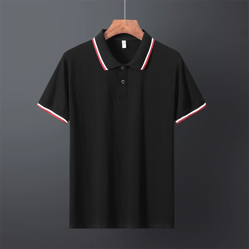 

New style Men's Polo Shirt leisure time masculina Shirt Cotton Short Sleeve Brands jerseys Summer Tops Size M-5XL