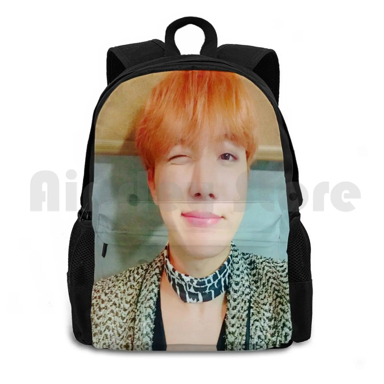 Jhope V4 Outdoor Hiking Backpack Riding Climbing Sports Bag Boys Kpop Music Wing Group Band Jhope J Hope J Hope