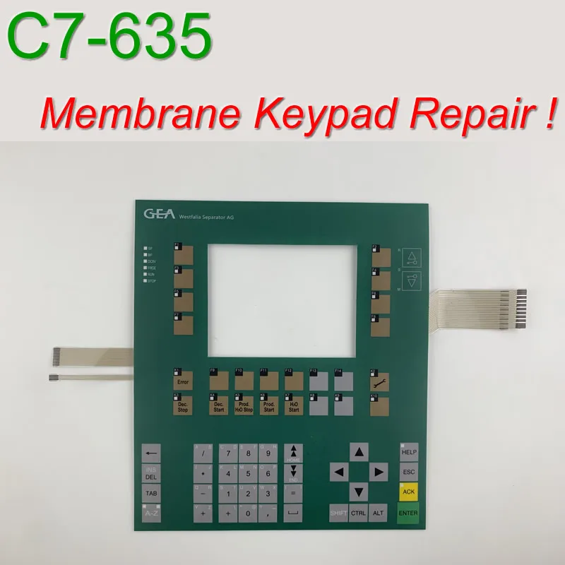 

6ES7635-2EC02-0AE3 6ES7 635-2EC02-0AE3 Membrane Keypad For Machine C7-635 Repair, HAVE IN STOCK