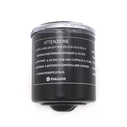 Motorcycle Oil Filter for Piaggio 125 150 200 250 Vespa X7 X8 X9 GT