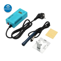 BAKON BK950D 110V/220V 50W Mini Handheld Soldering iron Digital Display BGA Soldering Station with T13 series Tips Solder Wire