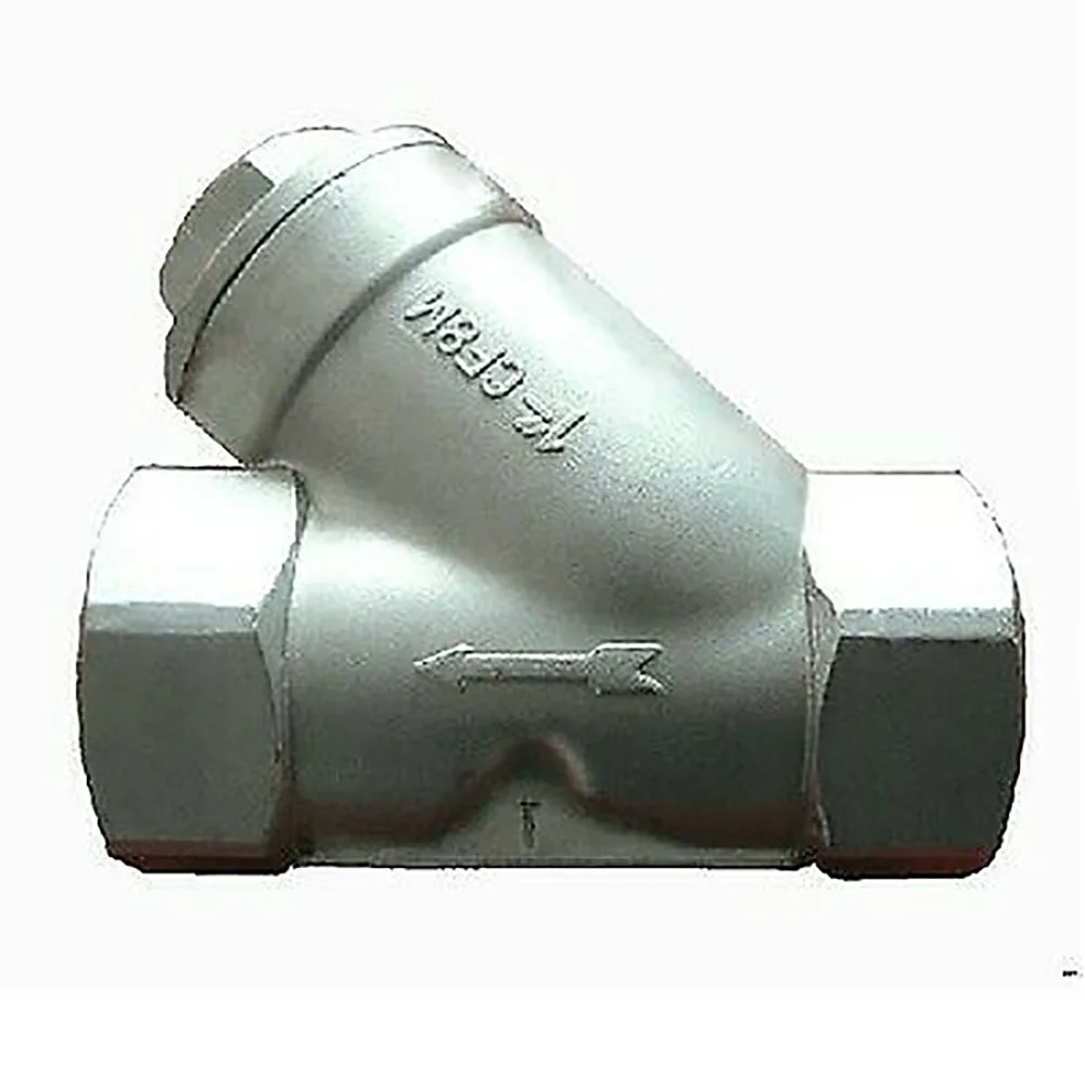 Raccord de filtre en ligne Y femelle bpsp 1/2 "à 3", en acier inoxydable 304