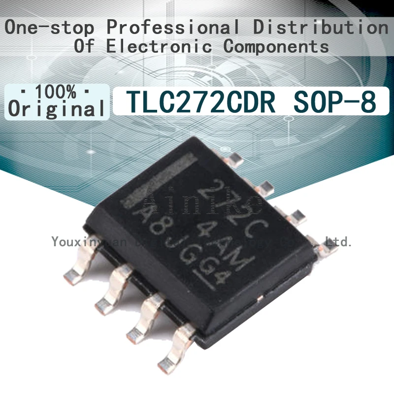 10/Pcs New Original 272C TLC272C TLC272CDR SOP-8 Dual operational amplifier IC chip SOIC-8