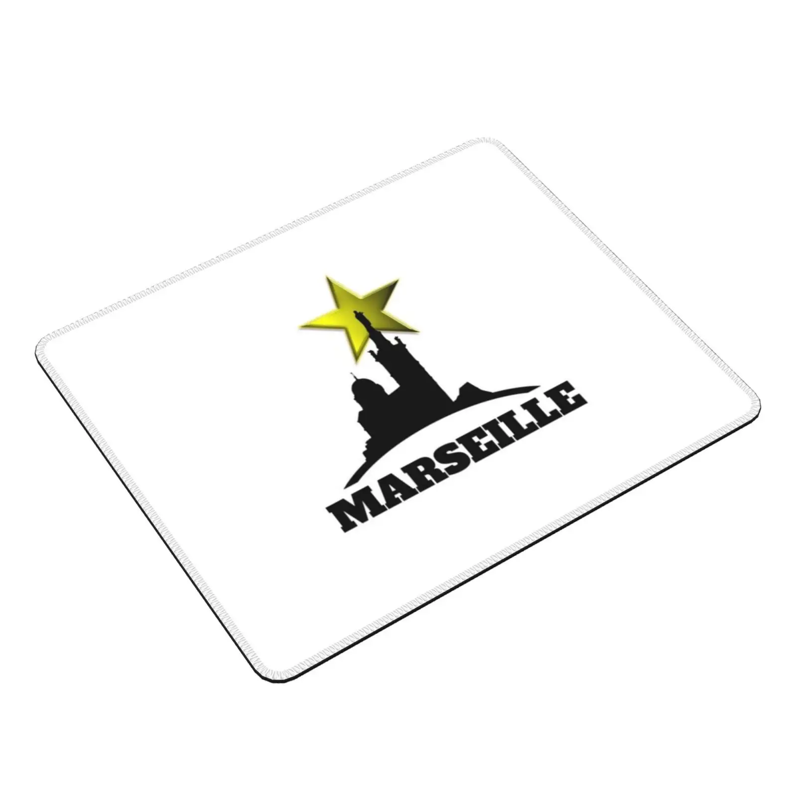 Serie Marseille Bonne Mere Etoile Mouse Pad DIY Print Marseille Marseillais Om O M Star Good Mother