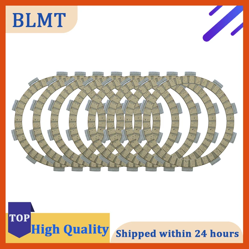 

8pcs Motorcycle Paper Base Clutch Friction Plate Kit For YAMAHA FZR400 FZR FZ 400 4DX 3TJ 1WG 3EN FZ400 1997