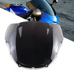 New Motorcycle Double Bubble Windshield Windscreen Fairing For HONDA CBR600 F4 1999 2000 CBR 600 CBR600F4 99 00 Accessories