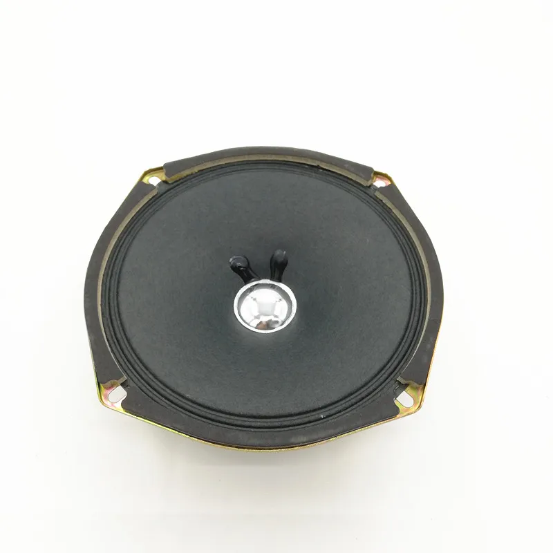 I KEY BUY 1pc 6 Inch Square Full Frequency Audio Acoustic Speaker  Paper Cone 8 Ohm 50W Gold Steel Frame Boom Louderspeaker