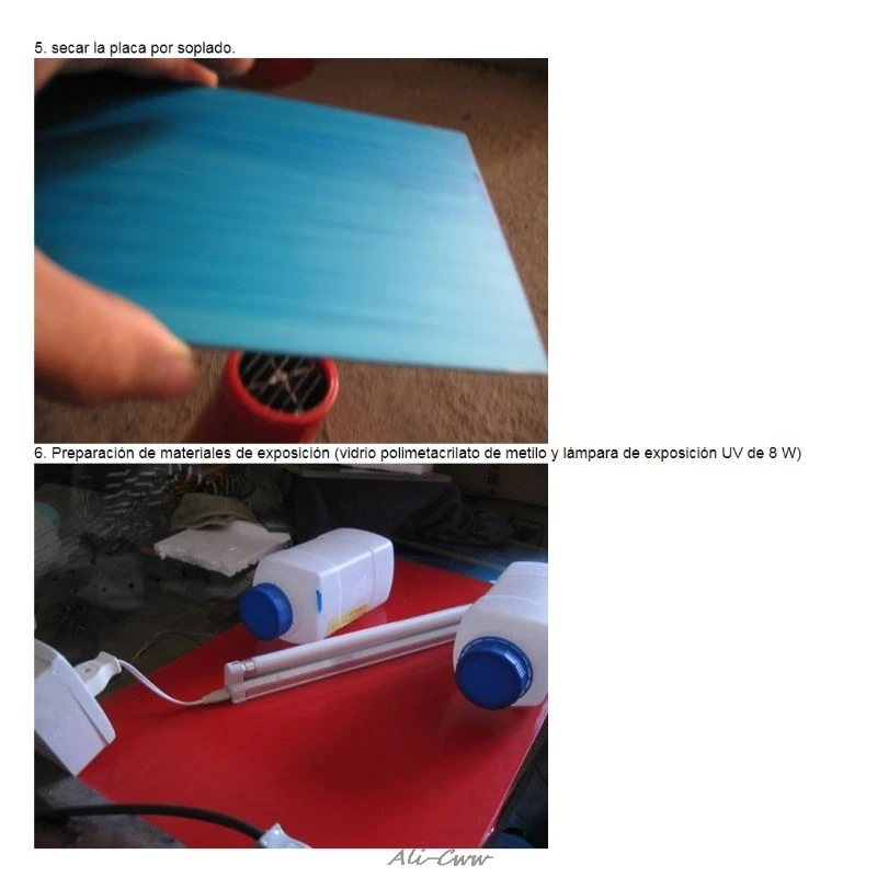 Fotorezyst Anti-trawiący niebieski malowane tuszem do DIY PCB sucha powłoka wymiana 100g