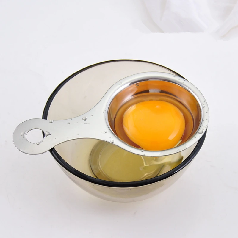 

304 Stainless Steel Egg White Yolk Separator Eggs Yolk Filter Gadgets Kitchen Accessories Cooking Tools Wholesale