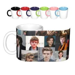 Thomas Brodie-Sangster Collage tazze in ceramica tazze da caffè tazza da tè al latte Thomas Brodie Sangster The Maze Runner Newt Thomas