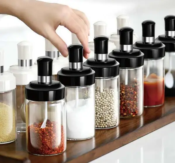 

Practical Seasoning Bottle Durable Pepper Salt Sauce Condiments Container Spice Ketchup Bottle Kitchen Seasoning Storage OK 1148