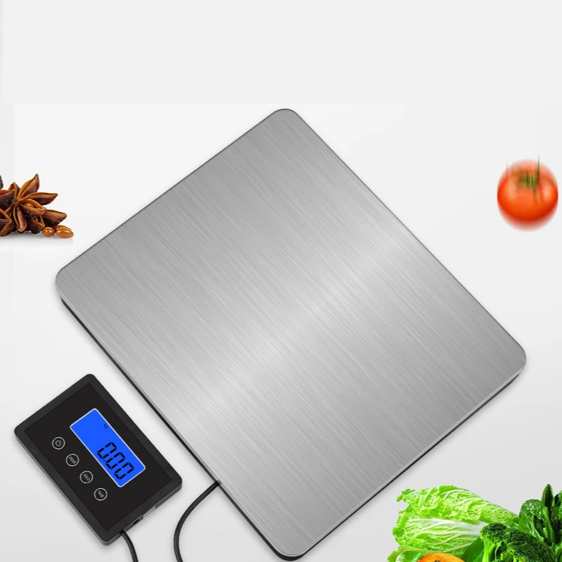 Display Separation Platform Scale 180kg/50g High Precision Logistics Parcel Scale Portable Durable Scale Pet Scale Kitchen Scale