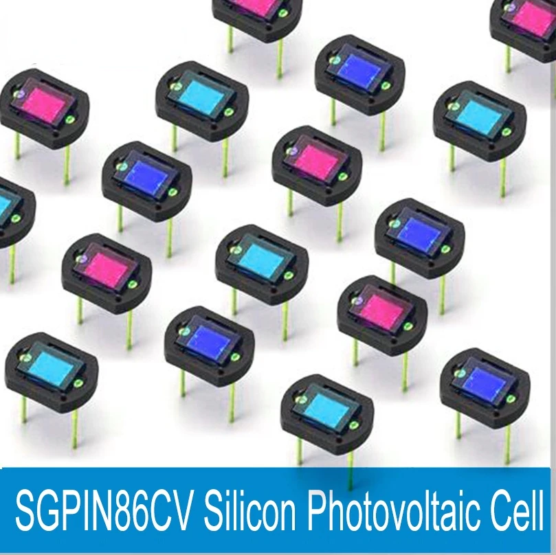 

Silicon photocell chip 3 * 3mm silicon photovoltaic measuring cell photodetector enhanced silicon photodiode