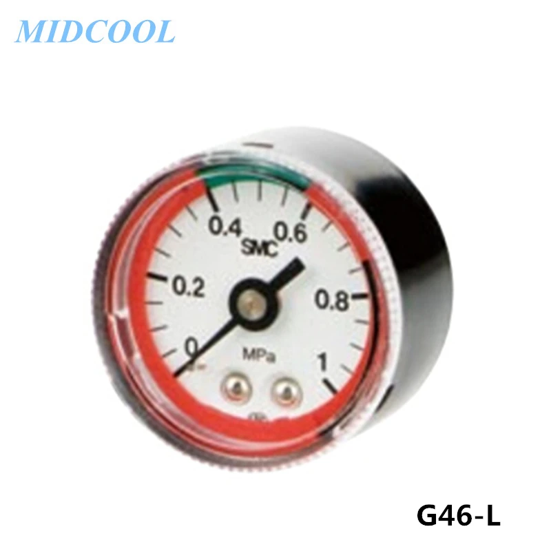 Pressure Gauge With Color Zone Limit Indicator G36-L G46-L Series G36-10-01-L G36-10-02-L G46-10-01-L G46-10-02-L