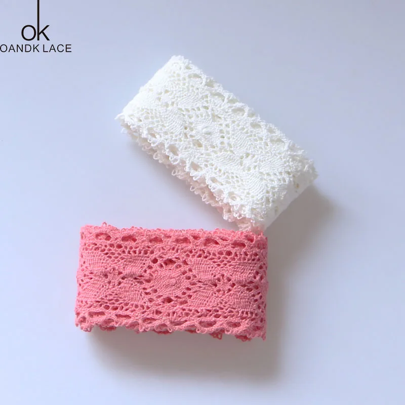 8 yard crochet di lavoro a maglia di cotone del merletto di alta qualità del merletto del cotone indumento di cucito scrapbook processo di accessori