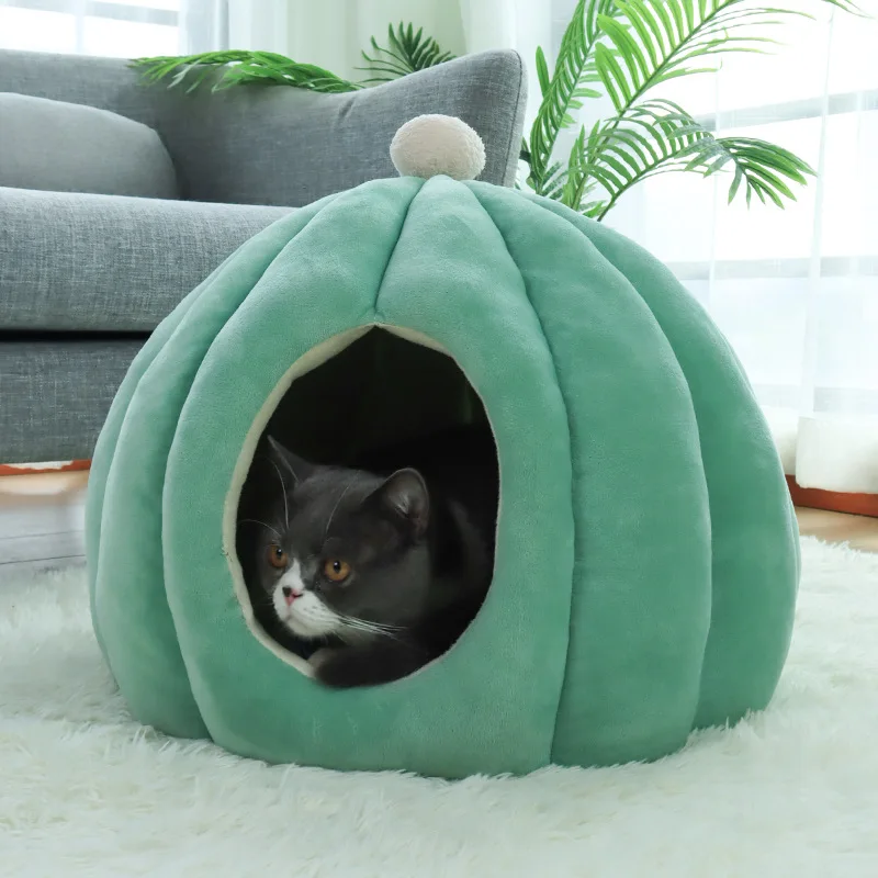 L Cama Gato игровой комплекс для кошек Deep Sleep Comfort In Winter Cat Bed Dog House Pets Tent Cozy Cave Beds лежанка для собак