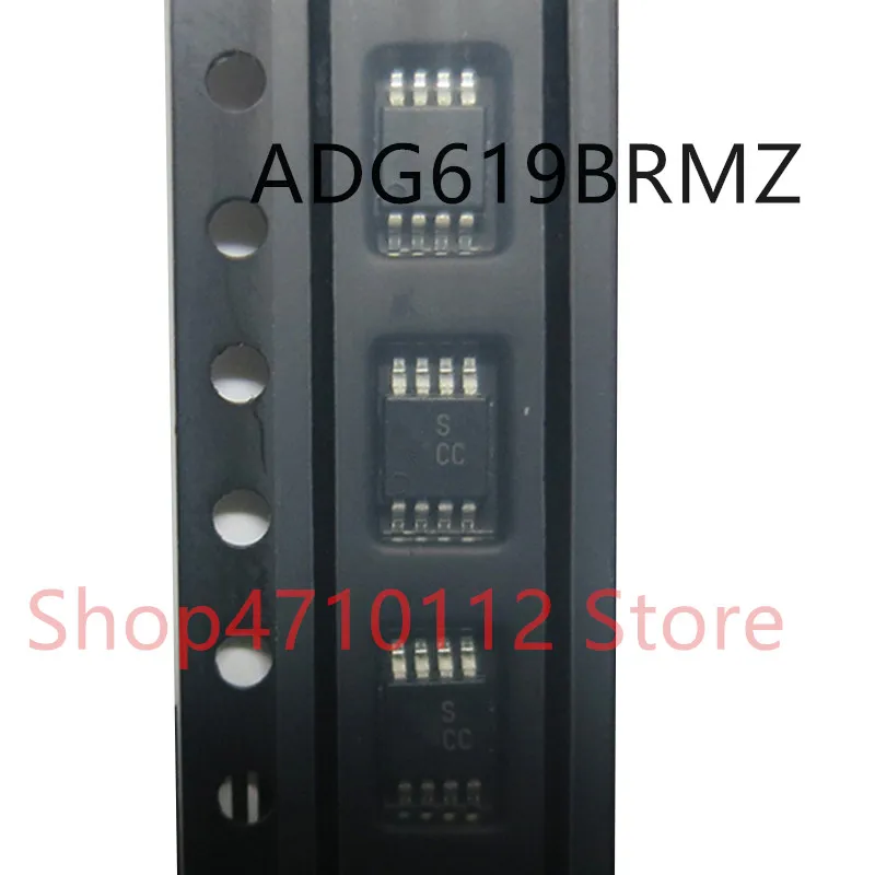 

Free shipping NEW 10PCS/LOT ADG619BRMZ ADG619BRM ADG619 MARKING SCC MSOP-10