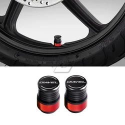 For Ducati DIAVEL S 1260 Motorcycle Accessories Wheel Tire Valve Caps Covers