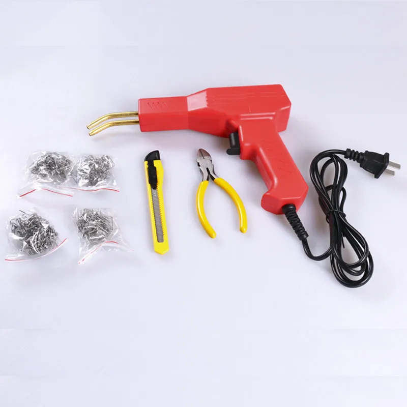 Handy Plastic Welder Garage Tools Hot Staplers Machine Staple PVC Plastic Repairing Machine Car Bumper Repair Hot Stapler