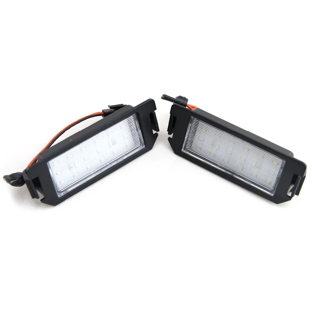 2Pcs LED luce targa lampada targa per Kia Rio Picanto Soul per Hyundai Genesis I20 Veloster XG30 Terracan Coupe GK