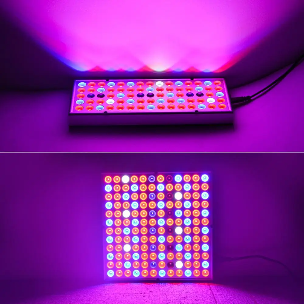 25W/45W Led Grow Light 75Leds /144Leds Hoge Lichtopbrengst Volledige Spectrum Phytolamp Led groeien Lamp Bloemen Zaailingen Groeiende