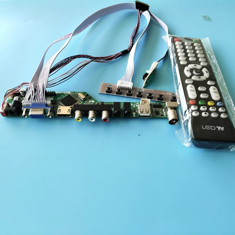 Kit for LP173WD1(TL)(P5) HDMI-compatible USB remote VGA Controller board driver 40pin LVDS 17.3