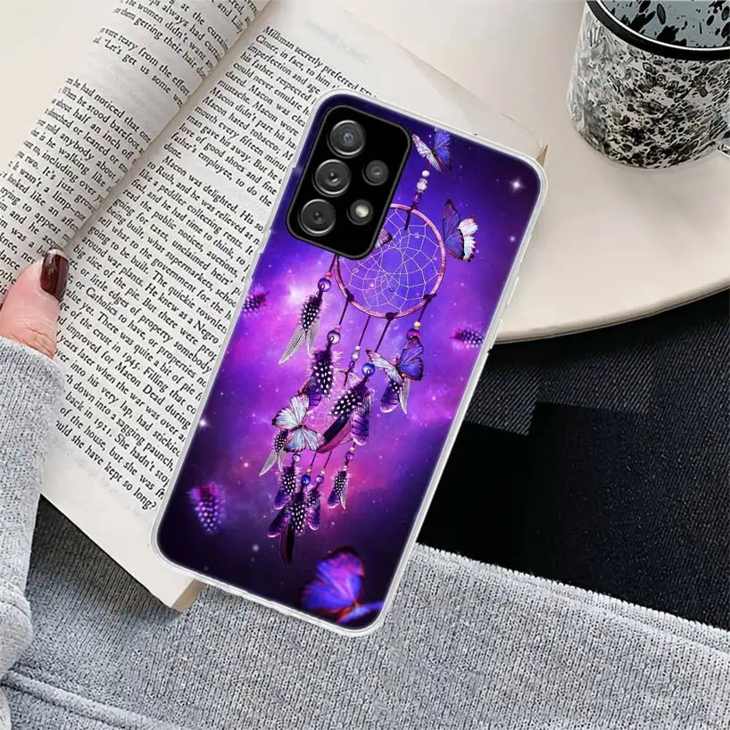 The dream catcher mandala Phone Case for Samsung Galaxy A54 A53 A52 A14 A13 A12 A24 A23 A22 A34 A33 A32 A04S A03S A02S A42 A73