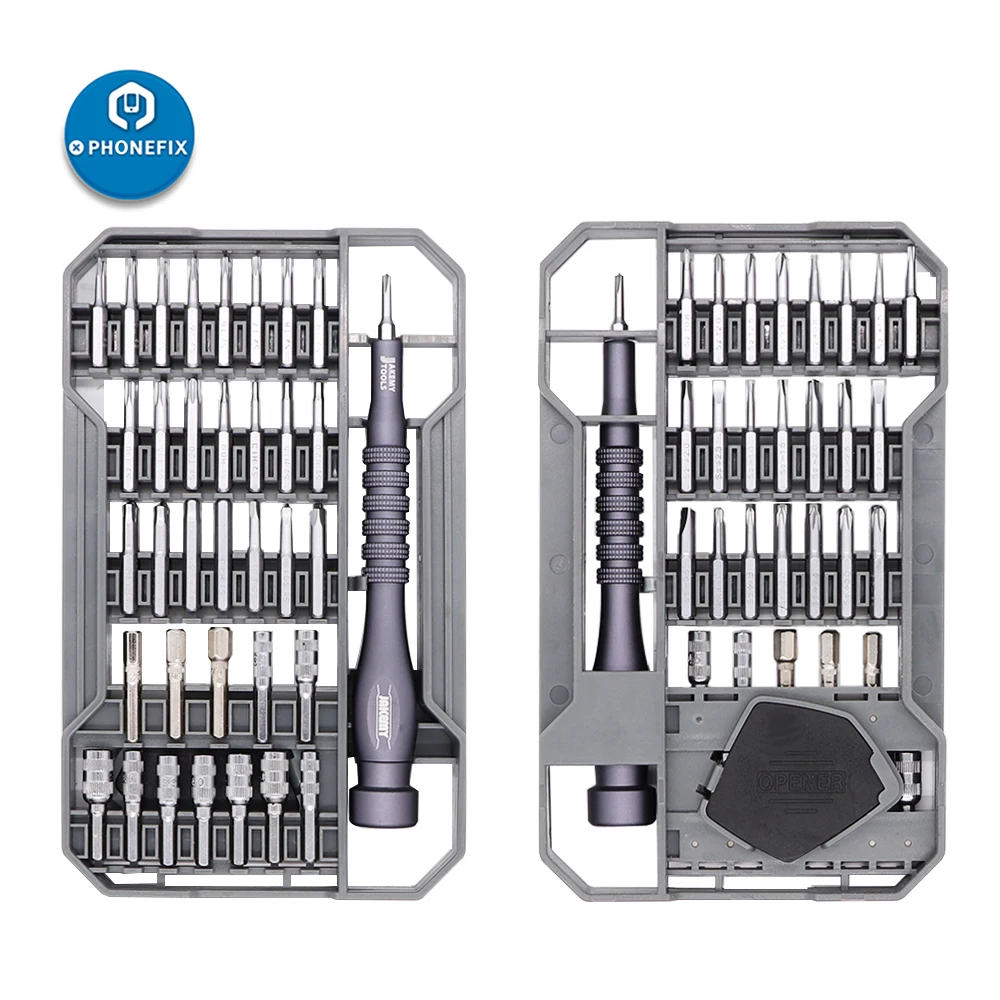 JM-8173 69 in 1 Nero Classico di Precisione Set di Cacciaviti Mobile Kit di Strumenti di Riparazione Del Telefono Cacciavite Magnetico Kit per La Riparazione Iphone