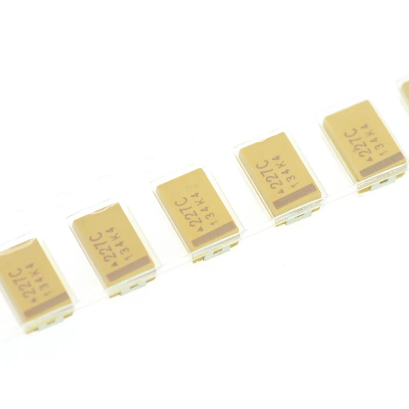 10PCS A B C D Caso SMD Tântalo Capacitor 10v 16v 25v 35v 107A 227A 106C 226C 476C 686C 107C 475E 106E 226E 476E 475V 106V 10uF