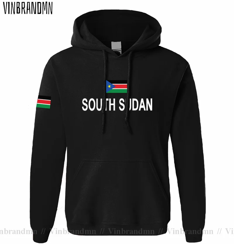 

South Sudan hoodie men sweatshirt sweat new hip hop streetwear tracksuit nation footballer sporting country 2017 SSD Sudanese