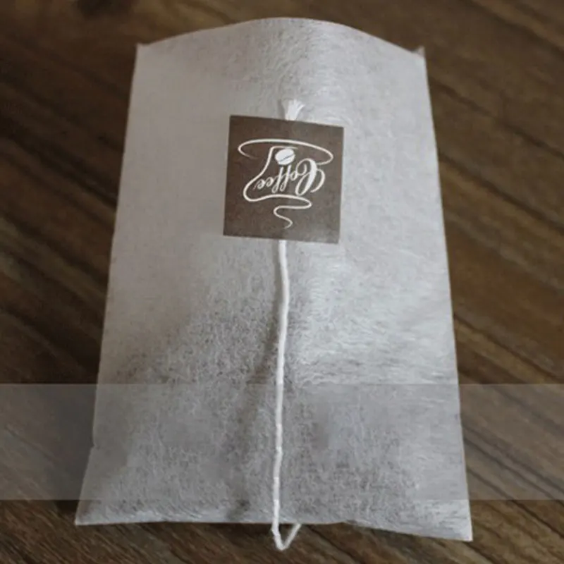 100Pcs/Lot Personality Lace Heat-Sealing Tea Bags Empty Filter Bag Paper 7*9cm