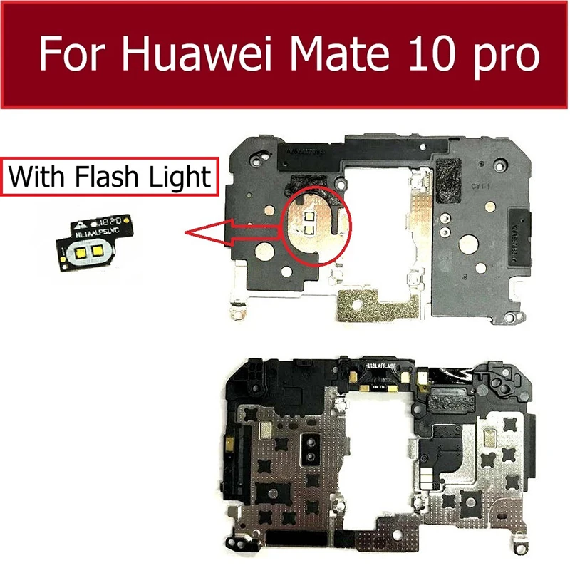 

Mainboard Frame For Huawei Mate 10 Pro BLA-AL00 Antenna Signal Cover With Flash Light Replacement Parts