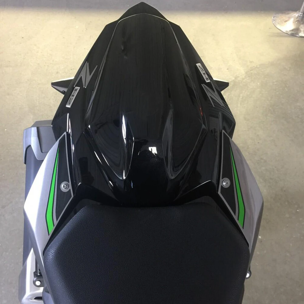 Couvre-selle passager Z H2 Seat Cover Cowl Fairing For Kawasaki ZH2 SE Z-H2 KLF ZR1000 2020 2021 Rear Pillion Carbon Fiber Green