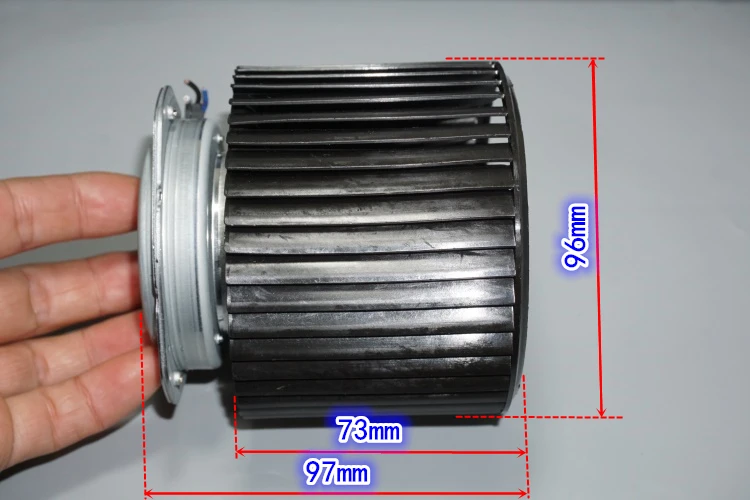 

The 12 v brushless dc fan motor 100 hz signal PWM speed regulating 36 w power auto cooling fan