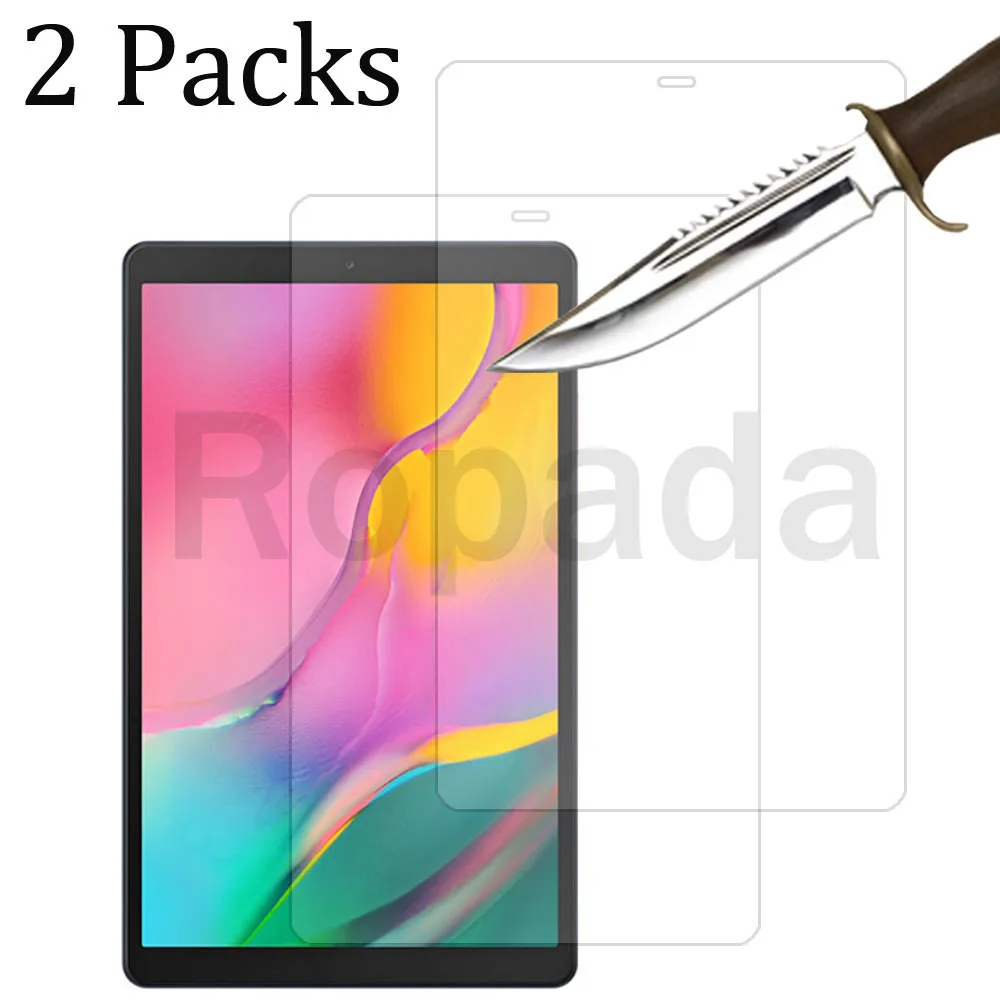 

2PCS Tempered Glass Screen Protector for Samsung Galaxy Tab A 10.1 A7 A8 SM-T510 SM-T515 10.5 SM-T580 SM-T590 protective film