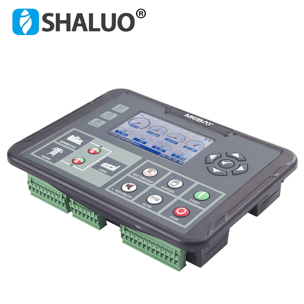 Imagem -05 - Mebay-controlador Diesel Gerador Dc90d Dc92d Mkii Amf Início Automático e Parar o Módulo de Controle Módulo de Controle Rs485 Pode Interface pc Monitoramento