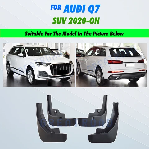 Для Audi Q7 2020 2021 2022 2023 2024 2025 брызговики, защитные накладки, автомобильные аксессуары