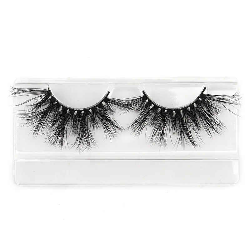 50 Pairs Free DHL  25mm Lashes Dramatic Mink Lashes Soft Long 3D Mink Eyelashes Crisscross Full Volume Eye Lashes Makeup