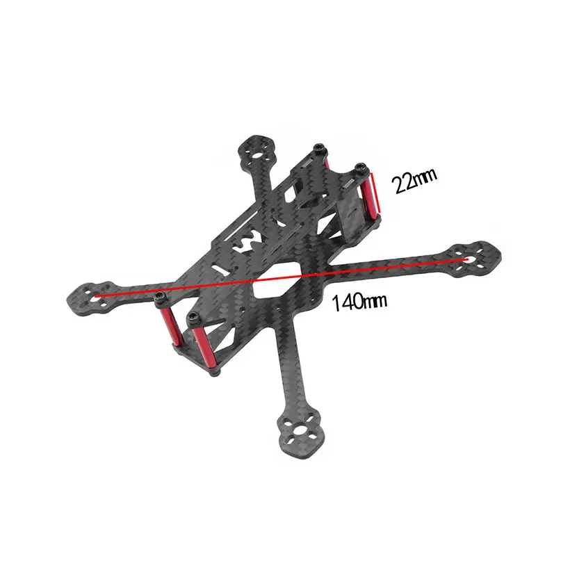 JMT 140mm Wheelbase Frame Kit for F4 F7 APM/PIX Frame CineWhoop DIY Drone FPV Racing RC Quadcopter