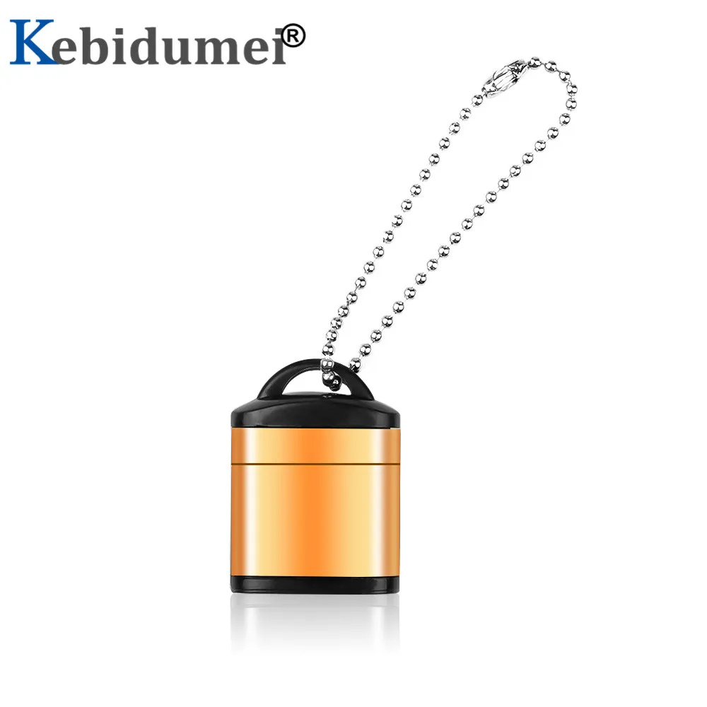 Pembaca Kartu USB2.0 Kecepatan Tinggi Adaptor Kartu TF USB Mini untuk Kartu Memori SD Mini untuk Notebook Laptop Desktop Komputer PC