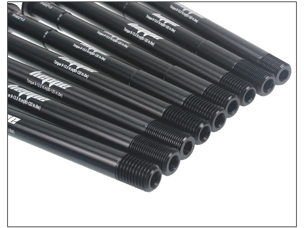 HEPPE MTB Rennrad Steckachse Vorderradgabel Welle Spieße Hinterradnabe Steckachse 12x142/148 12x100/110 Fahrrad Barrel Achse M12xP1,0/1,5 – Detail 29