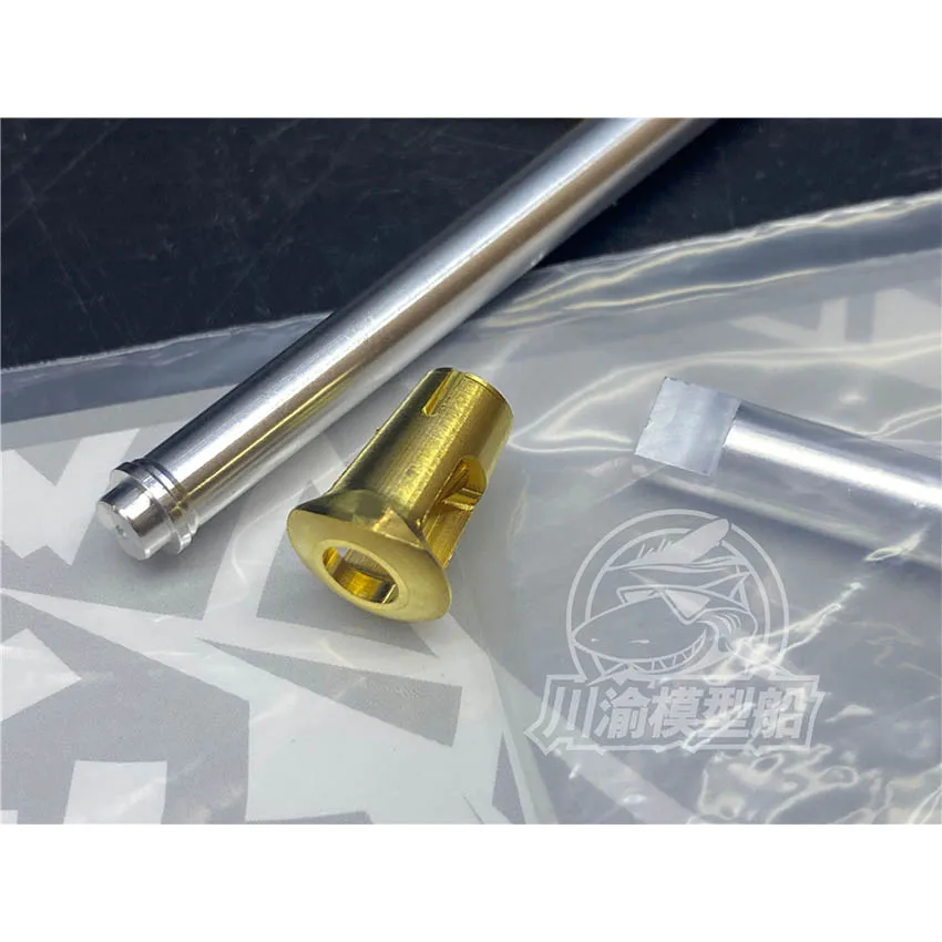 1/35 Scale Metal Barrel Muzzle Brake for Takom 2065 US T30/T34 Heavy Tank Model CYT063/CYT064