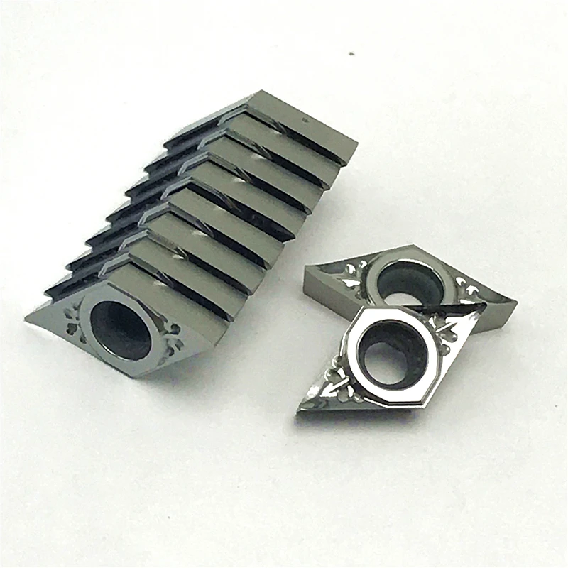 Imagem -05 - Alumínio Inserir Madeira Torneamento Ferramenta Cnc Torneamento Ferramenta de Corte Metal Torno Ferramentas Alta Qualidade Dcgt 070202 ak H01