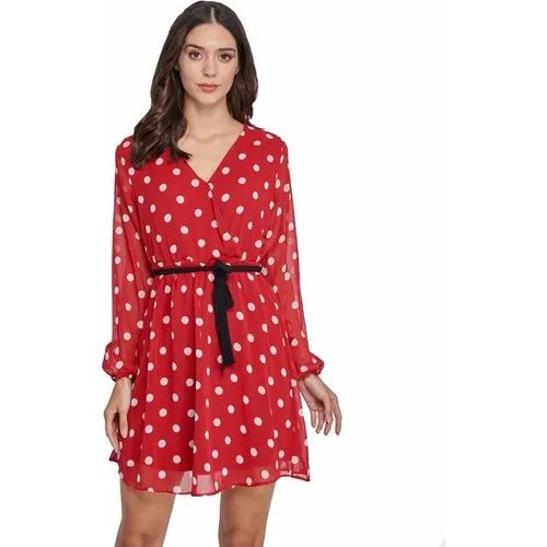 Candlestick Red Polka Dot Dress